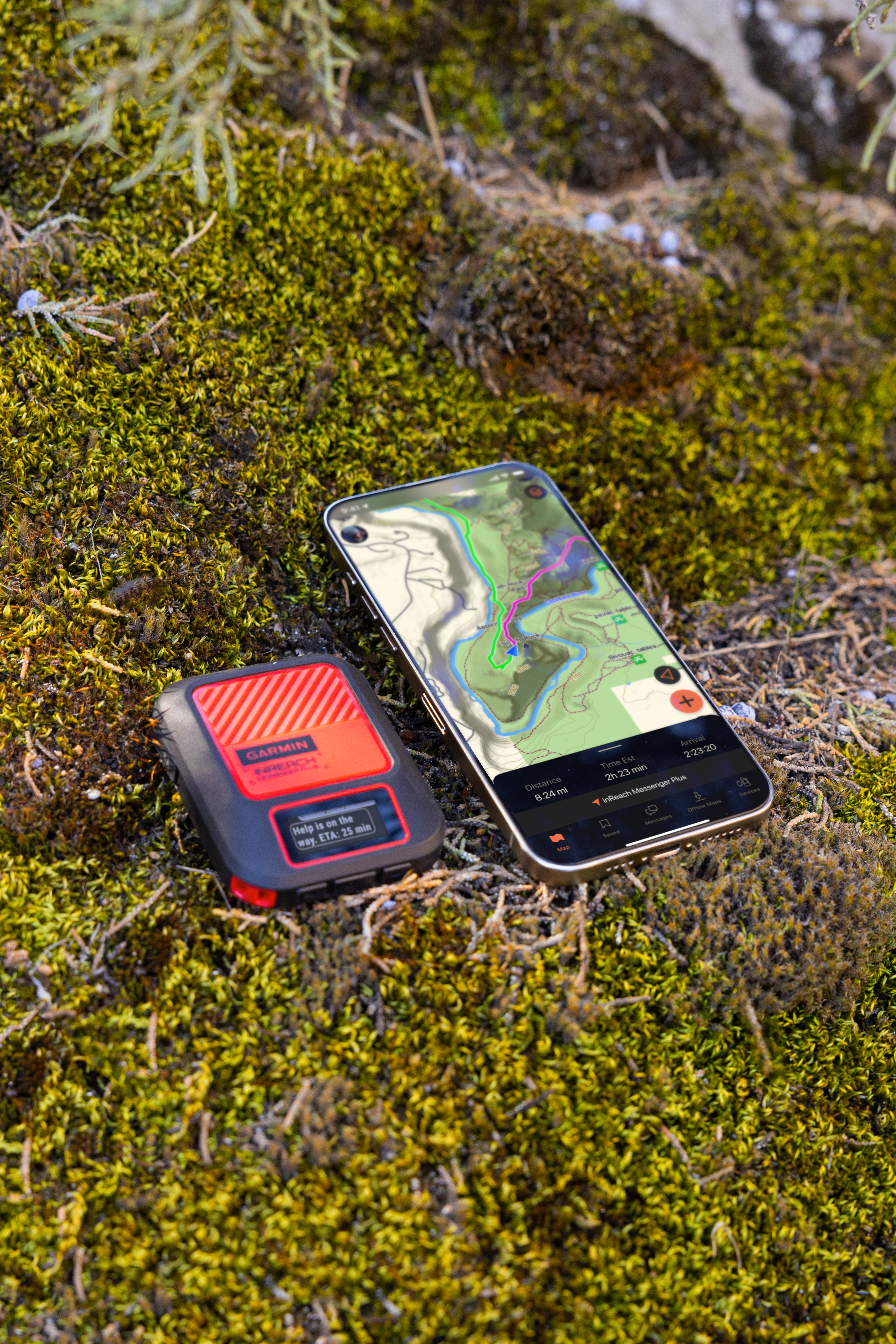 GARMIN inReach Messenger Plus Outdoor, Wandern Weltweit