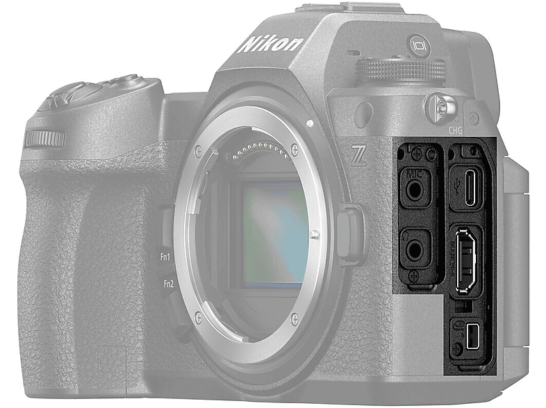 NIKON Z6III Lens Kit w/24-70 f/4 S Aynasız Fotoğraf Makinesi Siyah