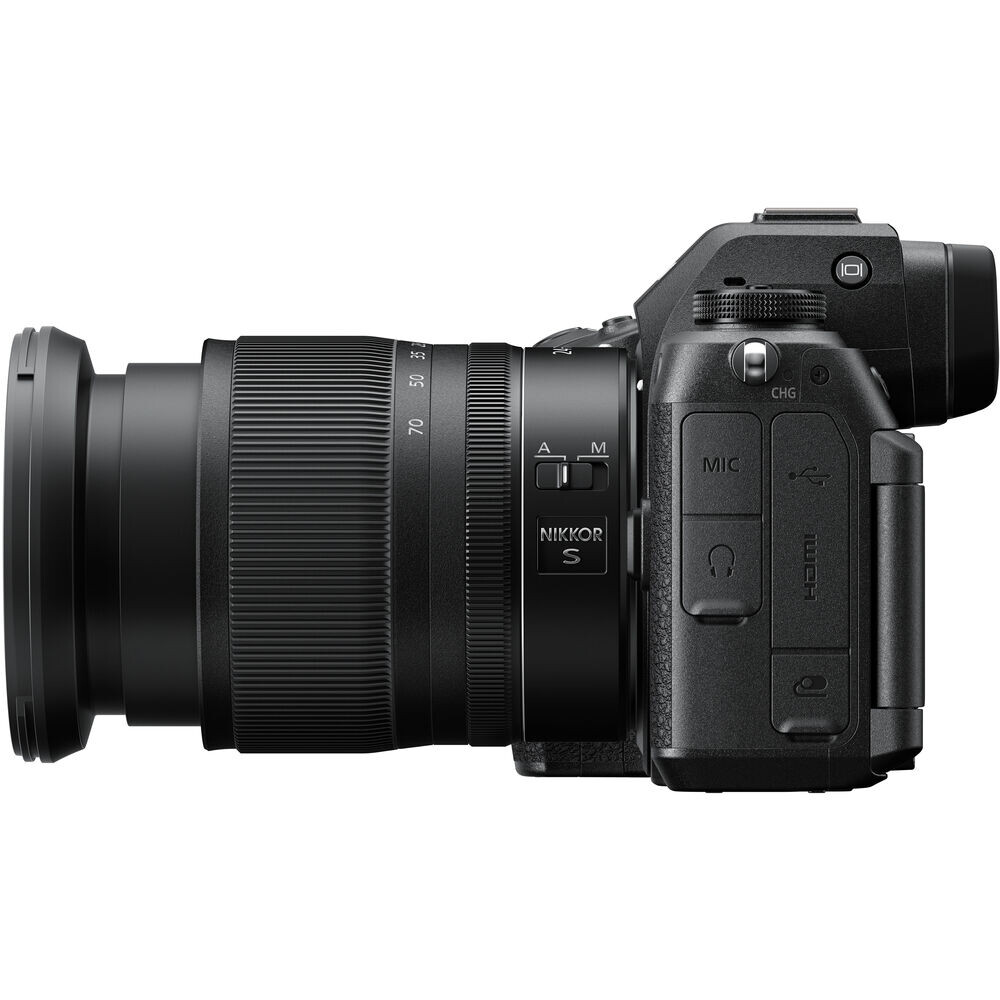 NIKON Z6III Lens Kit w/24-70 f/4 S Aynasız Fotoğraf Makinesi Siyah