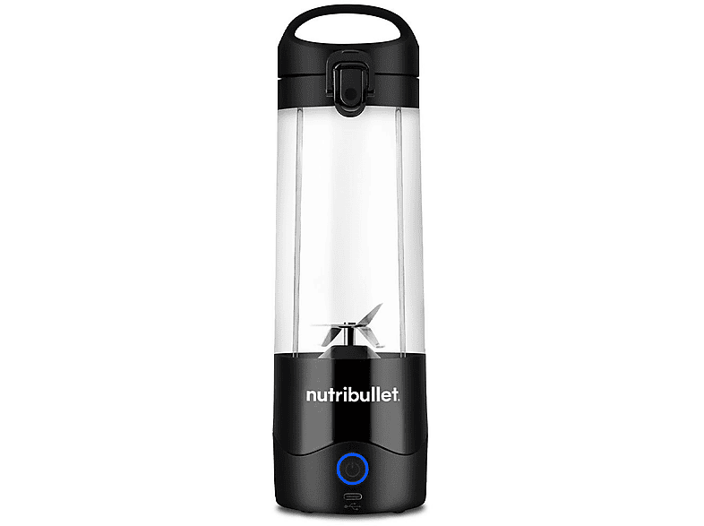 nutribullet NBO003B Portable Black Smoothie Maker (Schwarz, 475 ml Becher, BPA-Frei) — Foto 3 von 5