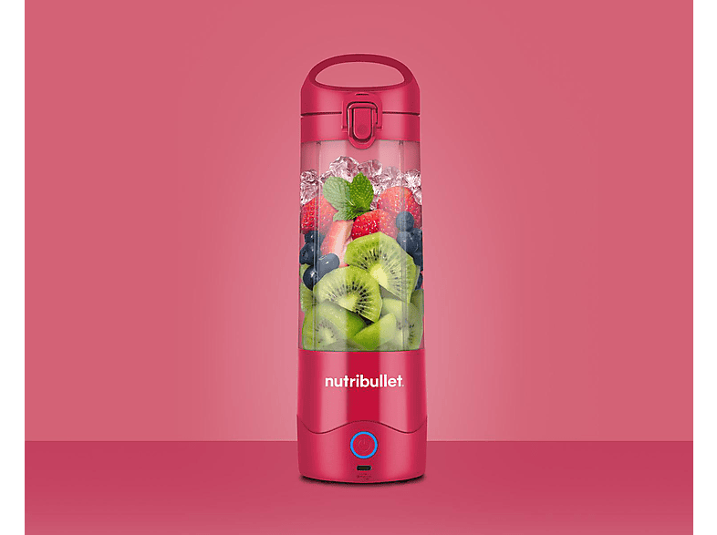 nutribullet 0C22300095 NBP 003MA Portable Smoothie Maker (Magenta, 475 ml Becher, BPA-Frei) — Foto 4 von 5