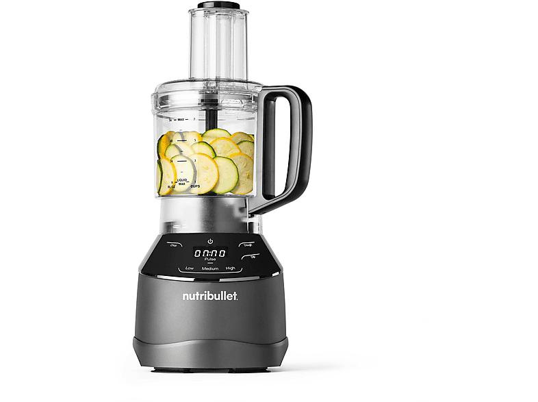 nutribullet NBF 580B Trible Prep System Standmixer 3in1 (Schwarz, 1500 Watt, 1.8 l) — Foto 3 von 5
