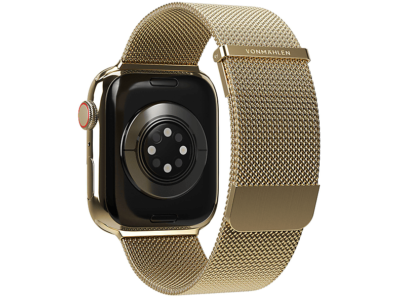 VONM��HLEN Milanese Loop 2, Ersatzarmband, Apple, Gold