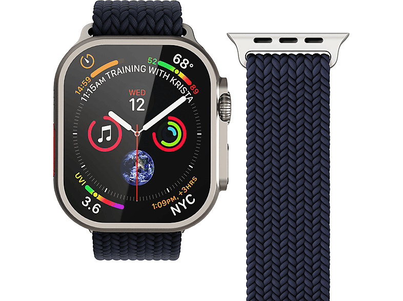 VONM��HLEN Woven Loop, Ersatzarmband, Navy
