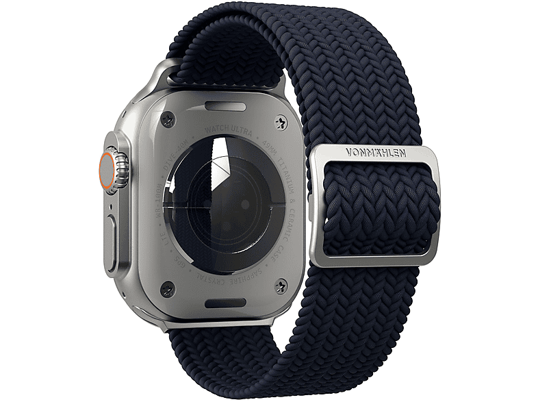 VONM��HLEN Woven Loop, Ersatzarmband, Apple, Navy