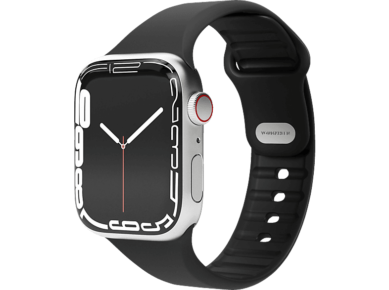 Vonmählen Classic Band 2 für Apple Watch 42/44/45/49mm, Black; Ersatzarmband