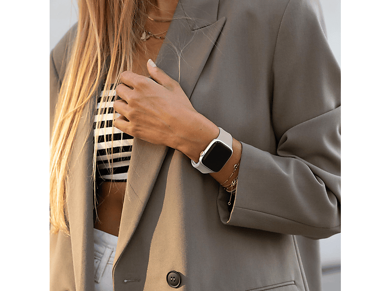 VONM��HLEN Classic Band 2, Ersatzarmband, Cream