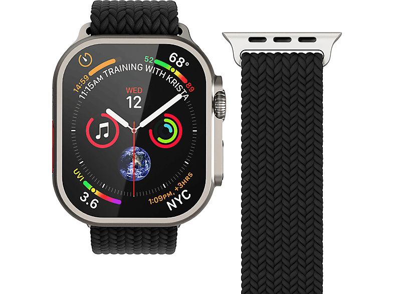 VONM��HLEN Woven Loop, Ersatzarmband, Black