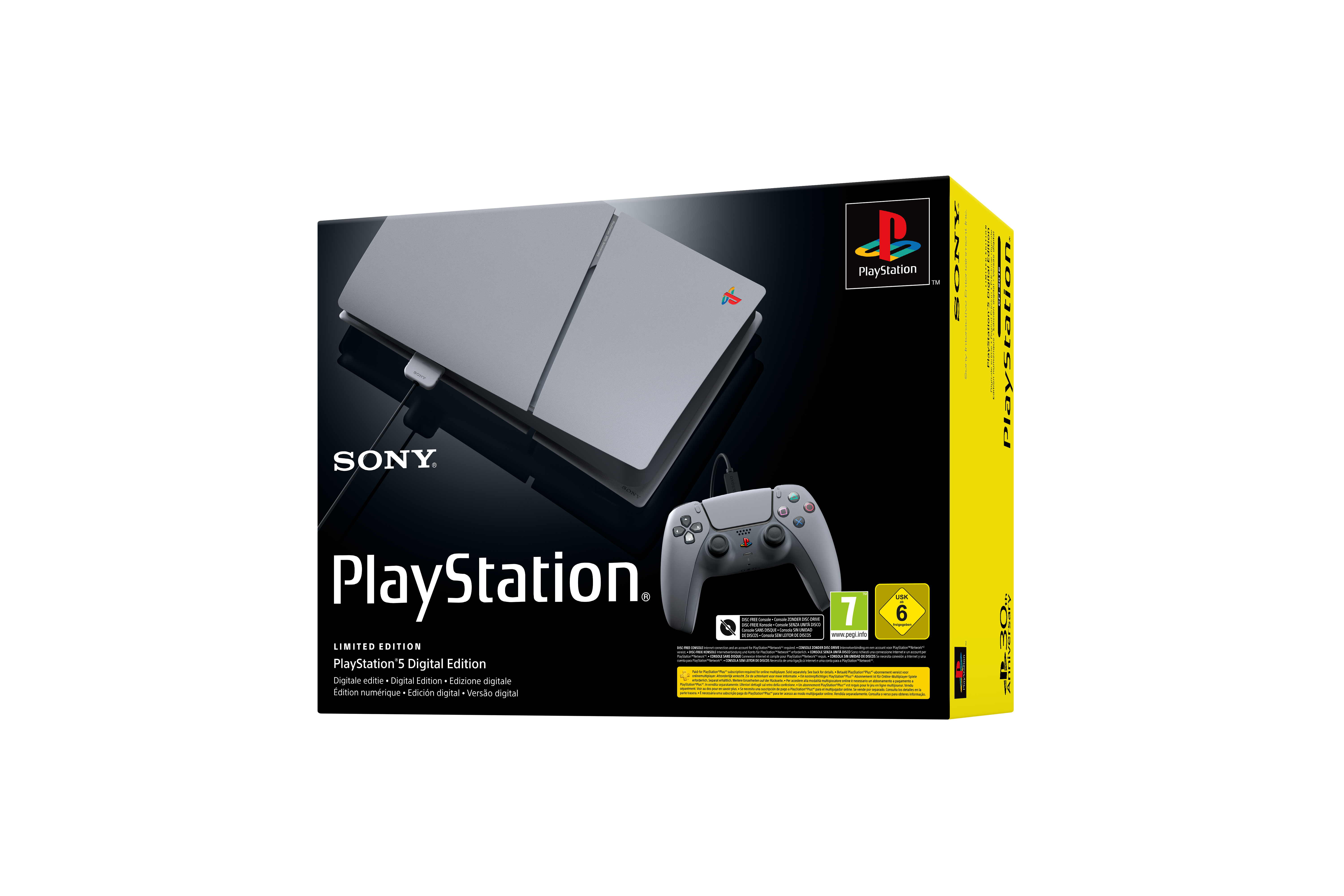 SONY PlayStation®5 Digital-Edition – 30th Anniversary Limited Edition Bundle (Modellgruppe – Slim)