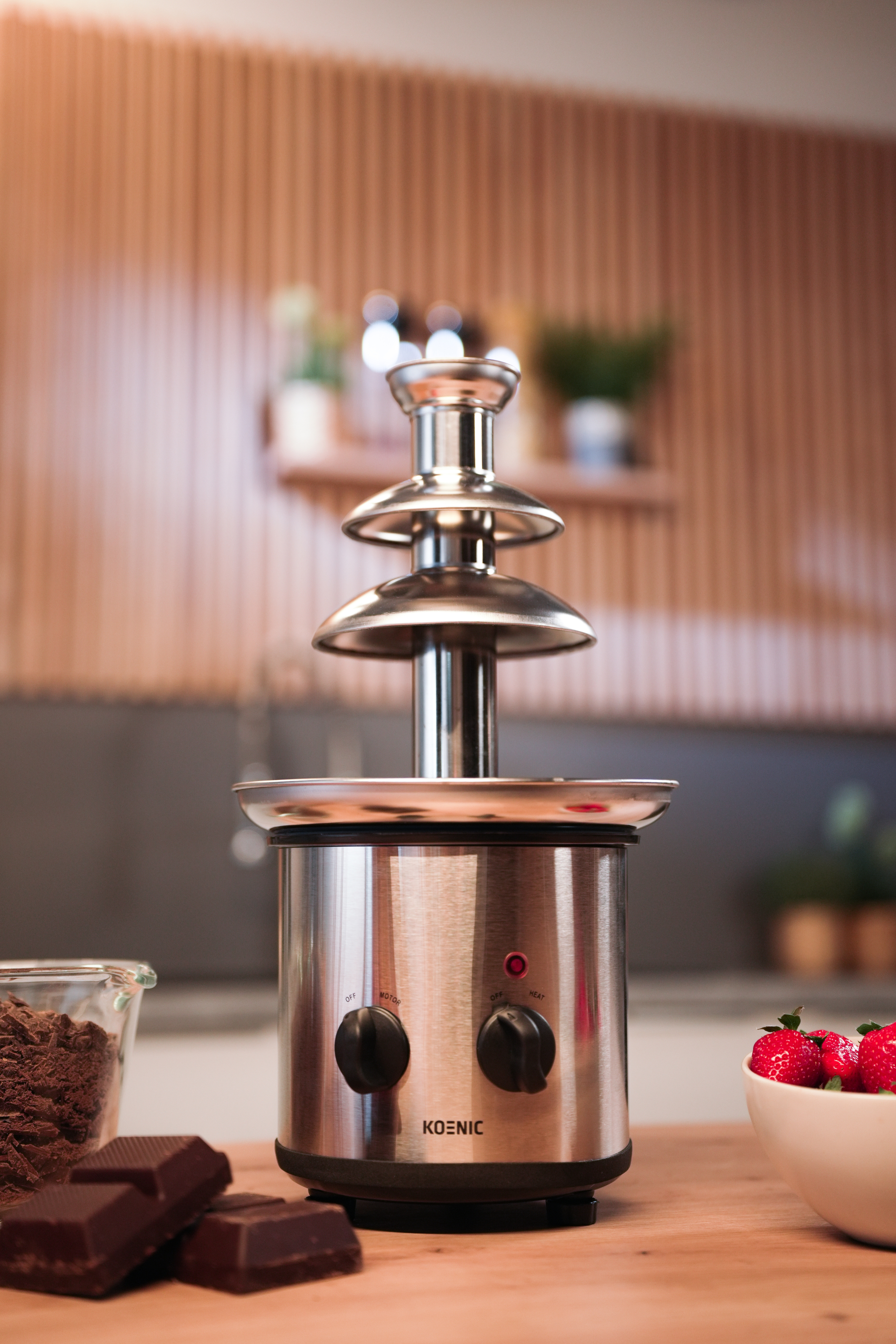 Fontanna do czekolady KOENIC KCF 2221 Chocolate