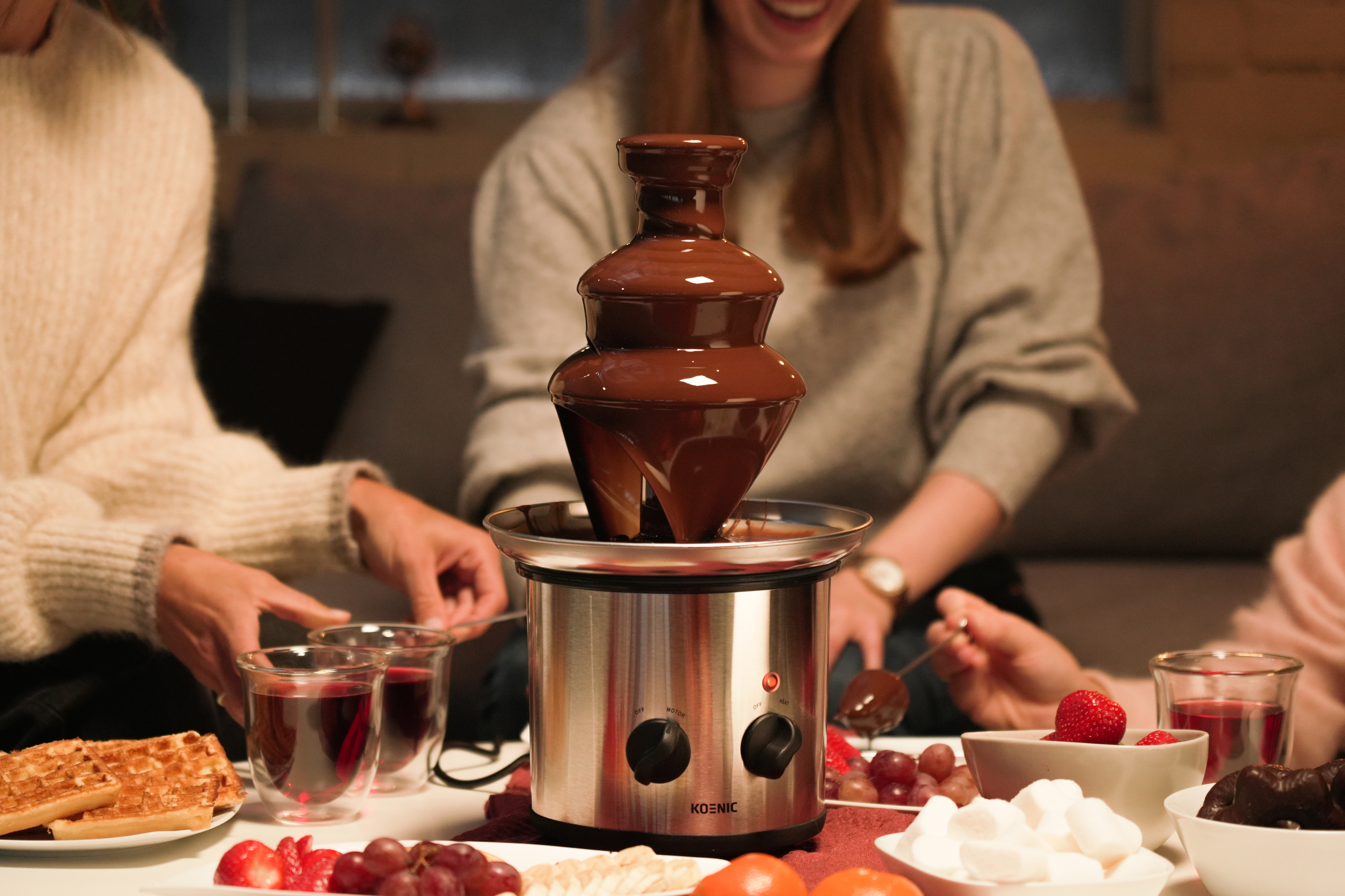 Fontanna do czekolady KOENIC KCF 2221 Chocolate