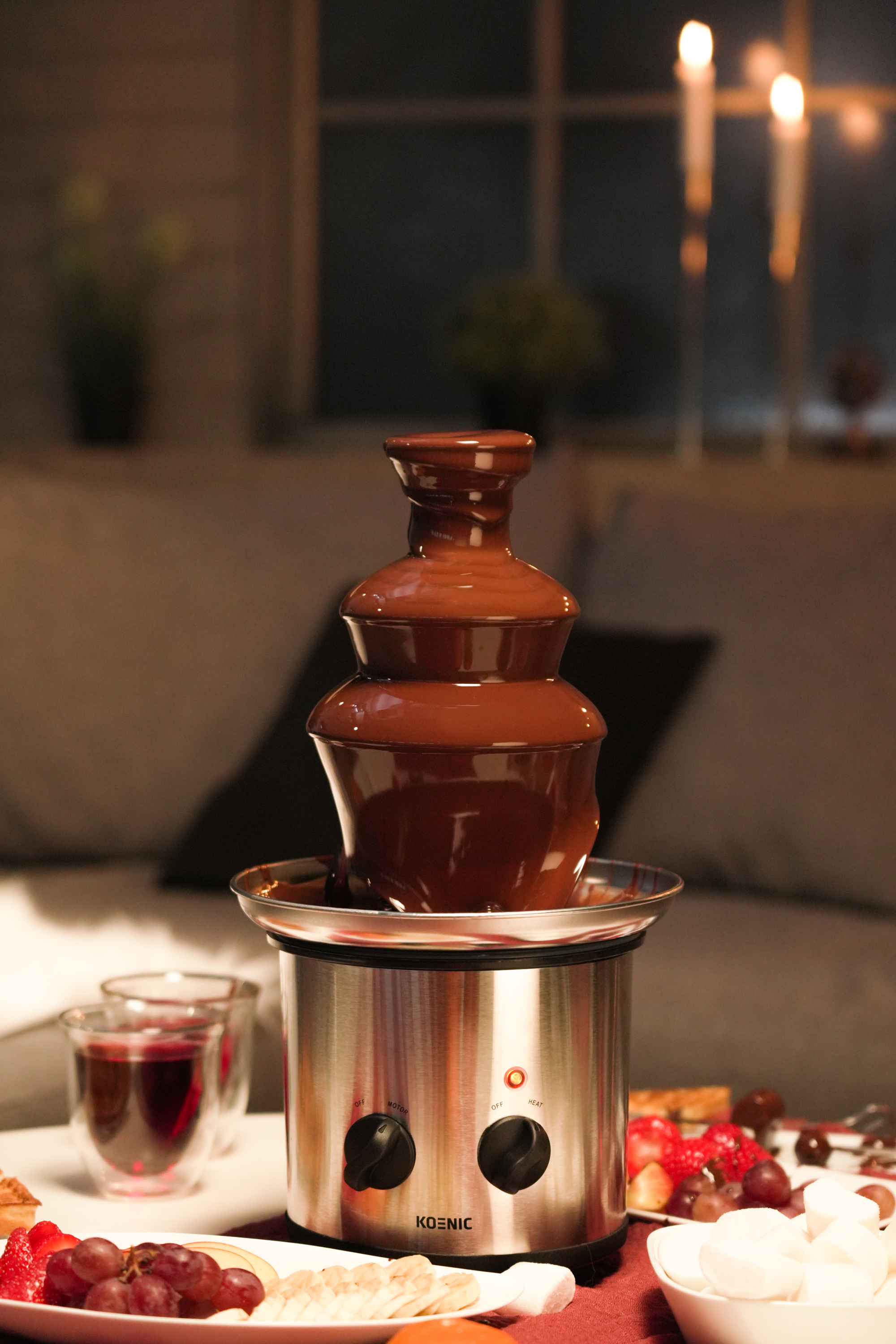 Fontanna do czekolady KOENIC KCF 2221 Chocolate