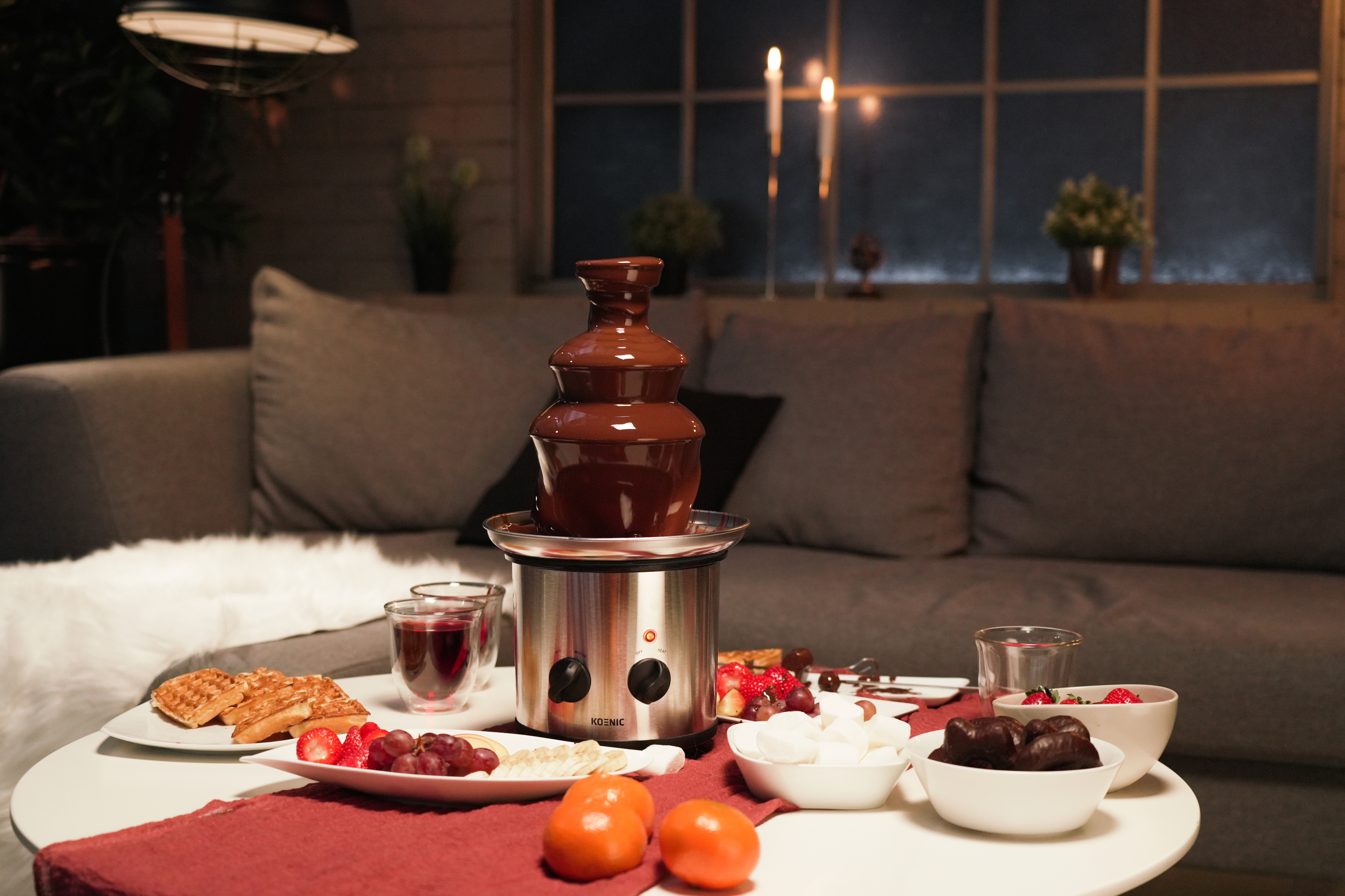 Fontanna do czekolady KOENIC KCF 2221 Chocolate