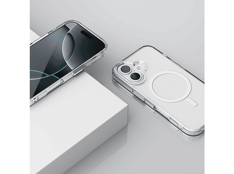 Thumbnail - VONM��HLEN Transparent Case, Backcover, Apple, iPhone 16, White