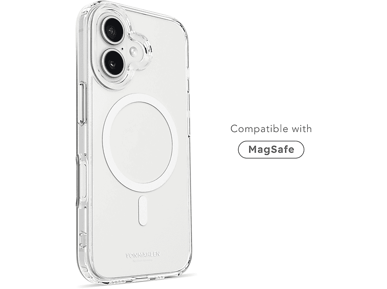 Vonmählen Transparent Case Backcover, für Apple iPhone 16, White; Handyhülle — Foto 4 von 4