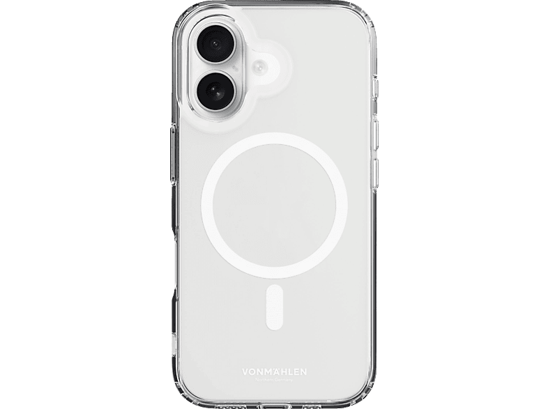 Vonmählen Transparent Case Backcover, für Apple iPhone 16, White; Handyhülle