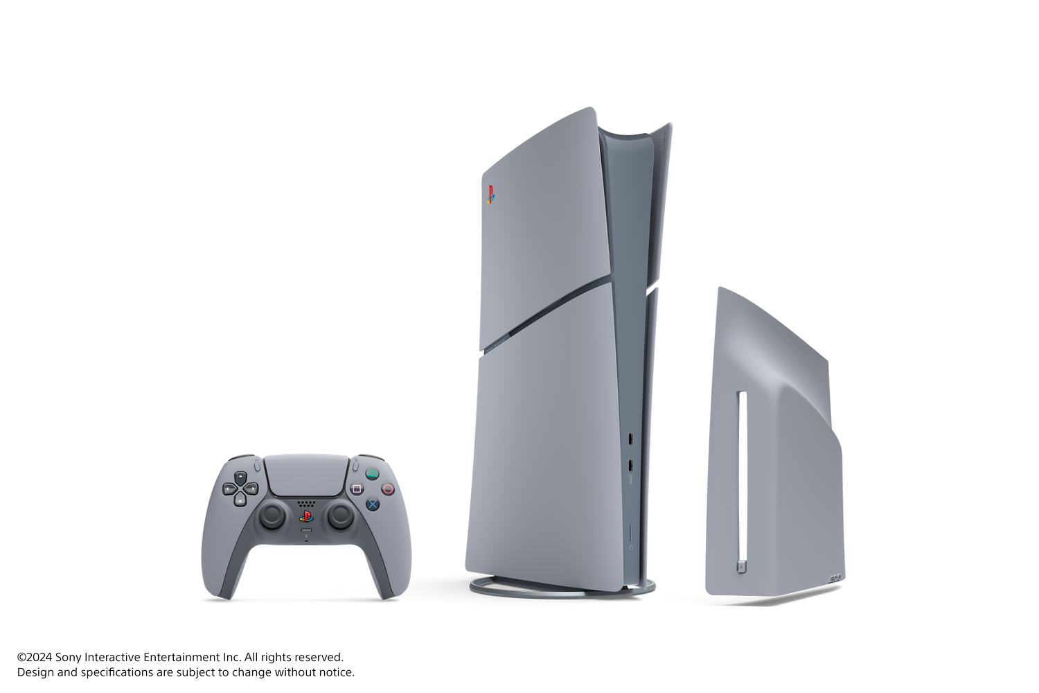 Consola - Sony PS5 Slim Digital: Edición Limitada 30 Aniversario, 1 TB SSD, 4K, Chasis D, Blanco