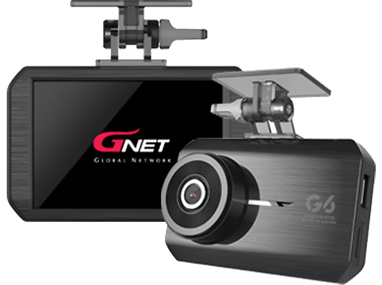 GNET G6 1CH Ön Full HD Wi-Fi Araç İçi Kamera Siyah