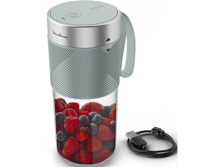 Moulinex – Batidora portátil USB Moulinex Lightmix 300ml hasta 11 usos por carga.