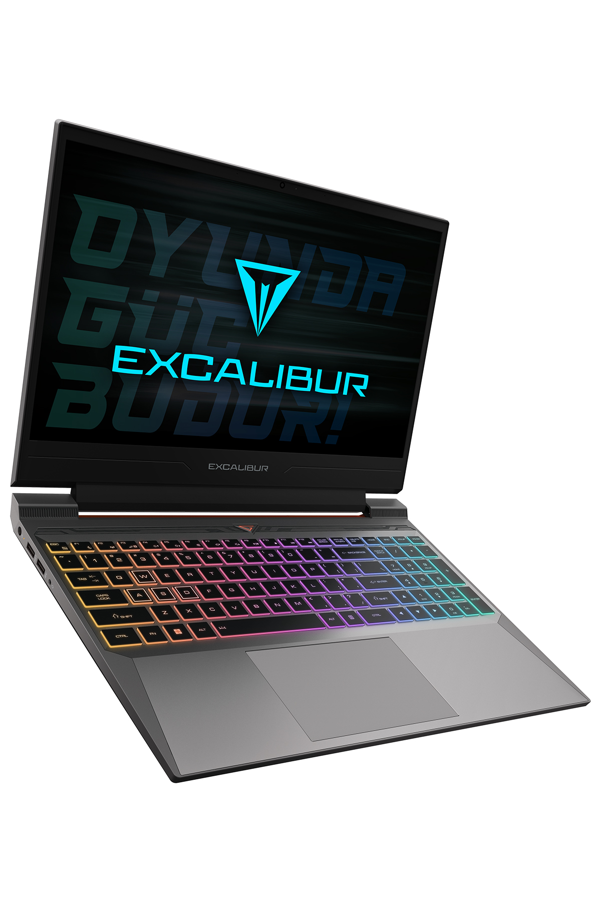 CASPER Excalibur G870.1270-BFB0A-B /Intel Core i7 12700H/16GB RAM/1TB SSD/RTX4060/15.6"/Win 11 Gaming Laptop Metalik Uzay Grisi