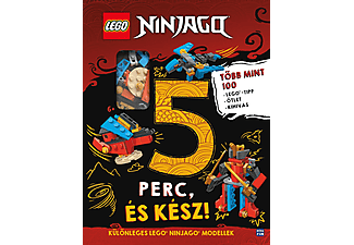 Móra Könyvkiadó - LEGO Ninjago - 5 perc, és kész! - Több mint 100 LEGO-tipp, ötlet és kihívás