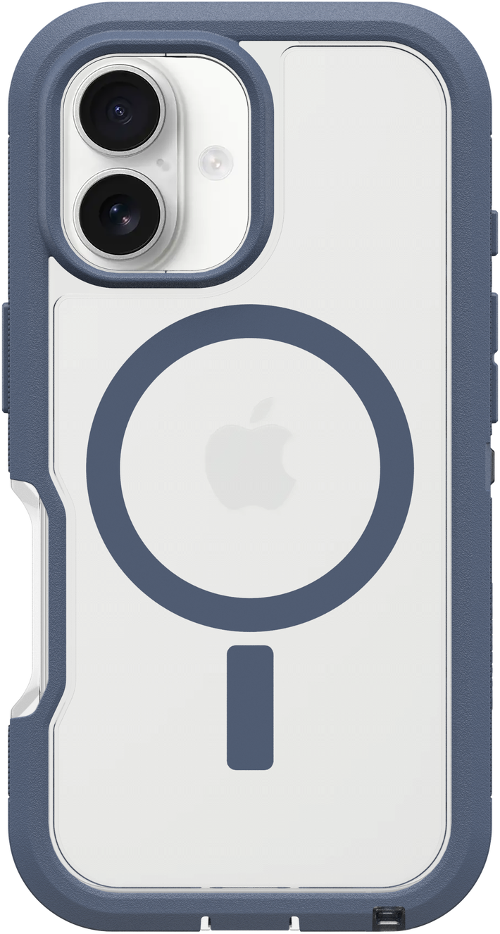 OTTERBOX Defender Series XT iPhone 16 tok, MagSafe, átlátszó-kék (77-96064)