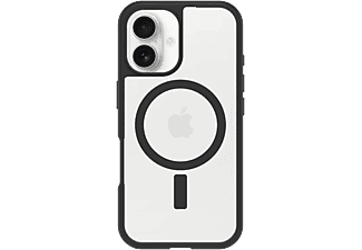 OTTERBOX React Series iPhone 16 tok, MagSafe, átlátszó-fekete (77-96243)