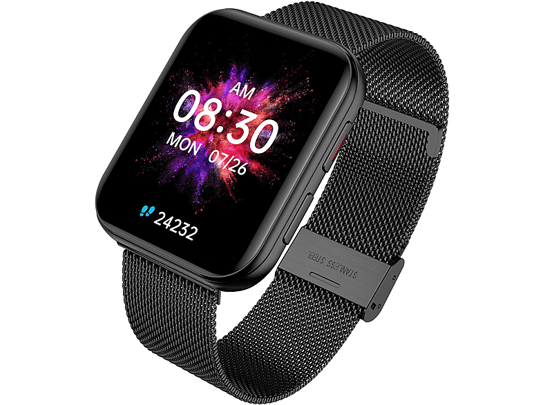 Smartwatch GARETT GRC MAXX Czarny stalowy