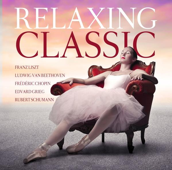 Albumcover: Ballerina in weißem Kleid auf rotem Stuhl. Hintergrund: Himmel, Wolken.