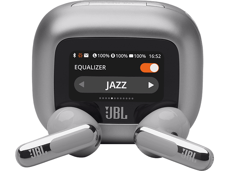 JBL Live Flex 3 Gerçek Kablosuz Bluetooth Kulak İçi Kulaklık Gümüş