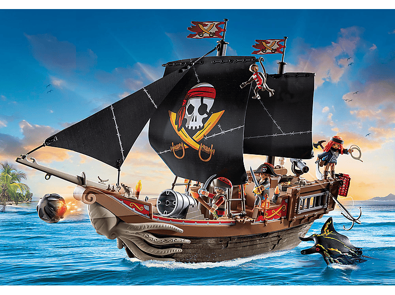 Playmobil 71530 Großes Piratenschiff (4-10 Jahren); Spielset — Foto 4 von 5