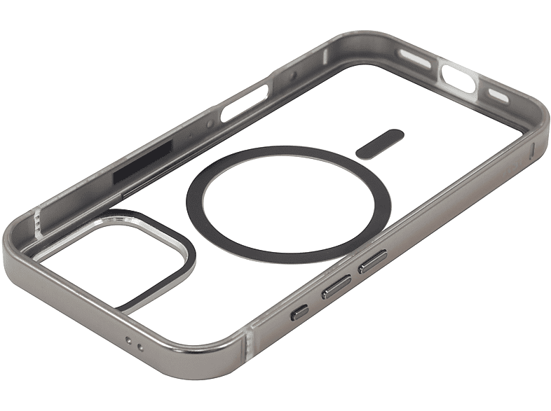 Thumbnail - ISY ISC-7000 MagISY, Backcover, Apple, iPhone 16, Transparent, Metallic