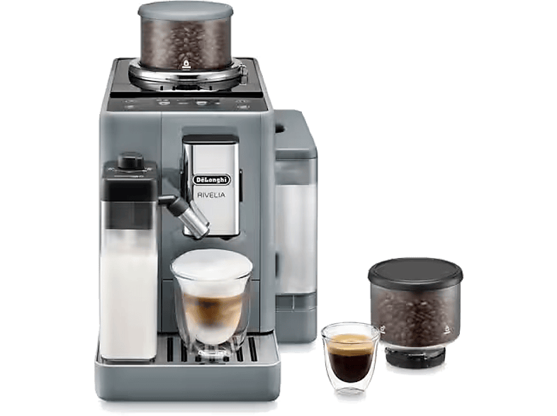 DELONGHI Rivelia Exam440.55.G Facm Tam Otomatik Espresso Makinesi Gri_0