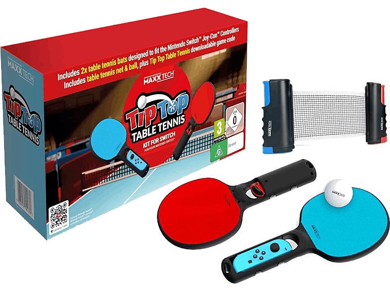 Nintendo Switch Tip-Top Table Tennis (Código en la caja) + Set tenis