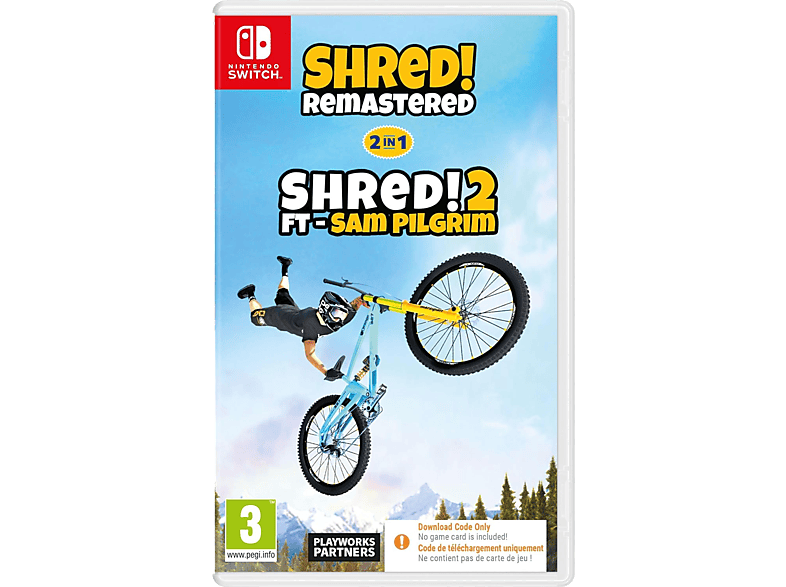 Nintendo Switch Shred 2 en 1: Shred! + Shred!2 Ft. Sam Pilgim (Código la caja)