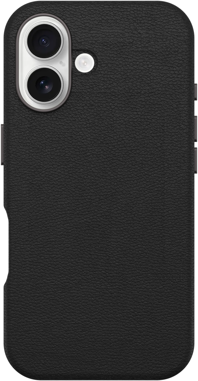 OTTERBOX Symmetry Series iPhone 16 kaktuszbőr tok, MagSafe, fekete (77-96301)