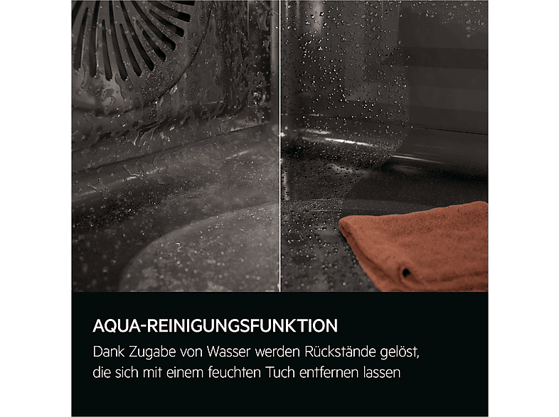 AEG OU5AB20ZSM 5000 SurroundCook® Einbaubackofen (72 l, Schwarz, 594 mm breit, A+) — Foto 4 von 5