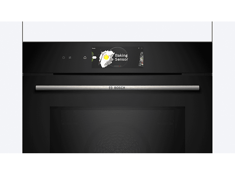 BOSCH HMG778NB1, Backofen mit Mikrowellenfunktion (Einbaugerät, 67 l, 594 mm breit), Serie 8
