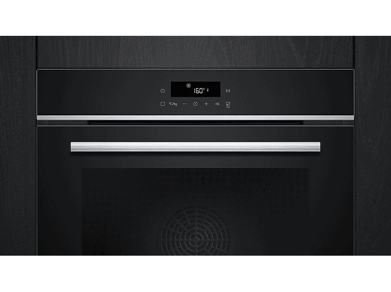 Siemens HB572ABS3 Backofen mit Pyrolyse (71 l, Schwarz, 594 mm breit, A+) — Foto 2 von 5