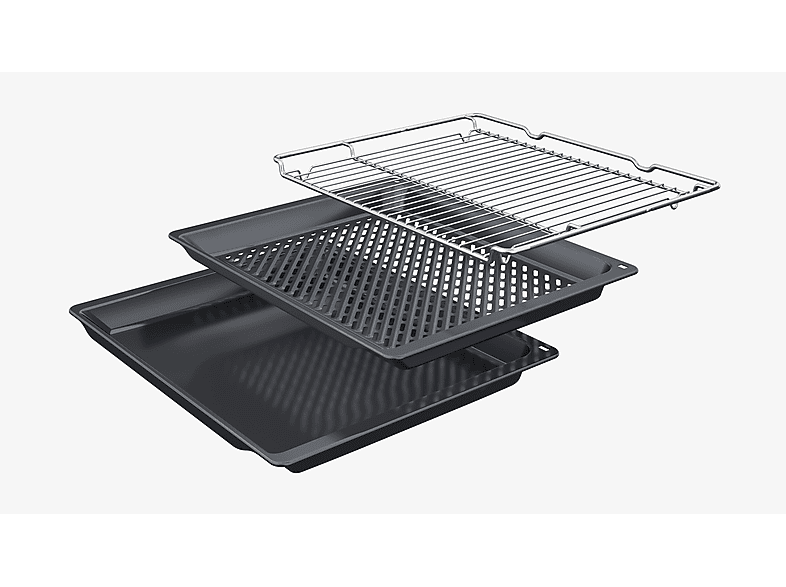 Siemens HB572ABS3 Backofen mit Pyrolyse (71 l, Schwarz, 594 mm breit, A+) — Foto 3 von 5