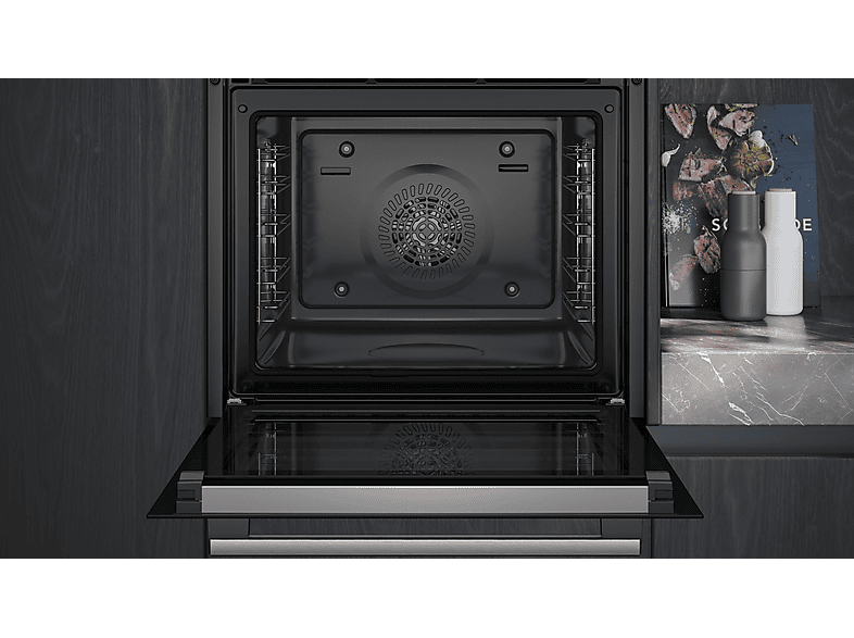 Siemens HB578GBS3 iQ500 Backofen (71 l, Edelstahl, 594 mm breit, A+)