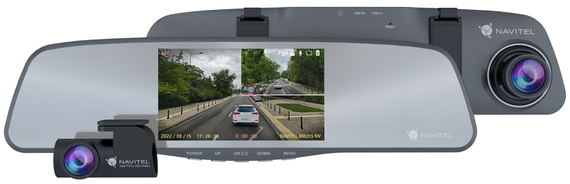Wideorejestrator NAVITEL MR255NV