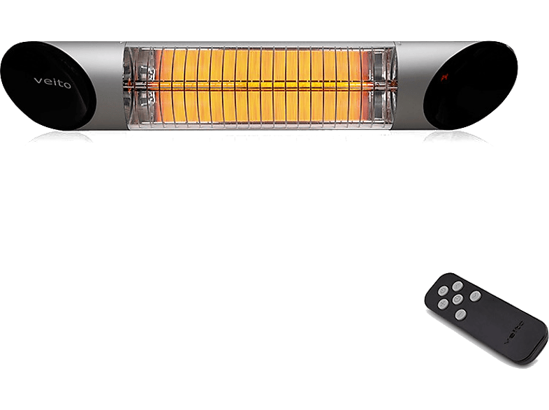 VEITO Blade Mini 1200 WKarbon Infrared Isıtıcı Gümüş