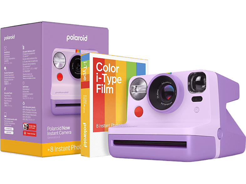 Polaroid Instant Camera Now Gen 2 Everything Box Paars (1016882255)