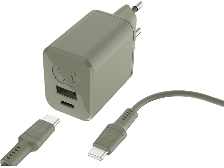 Fresh N Rebel Oplader Mini Usb-c 45w Groen (2wcc45dg)