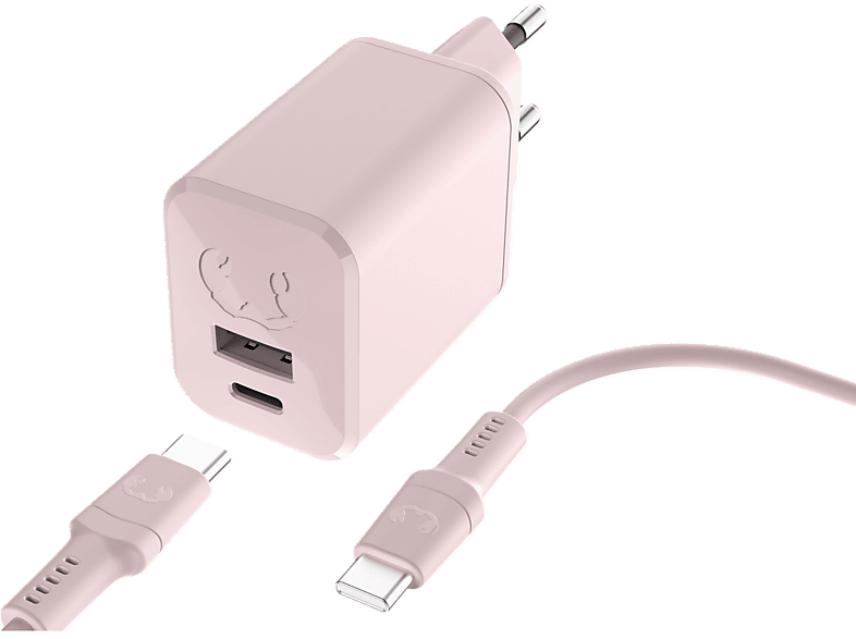 Fresh N Rebel Oplader Mini Usb-c 45w Roze (2wcc45sp)