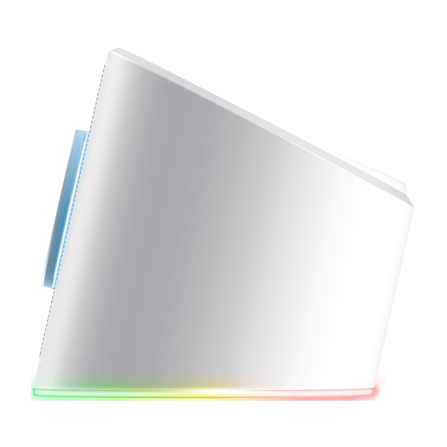 Design a teschio che si illumina al buio su un controller nero.