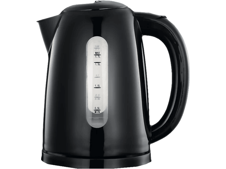 MELISSA 16130301 Wasserkocher 1.7 l, Schwarz
