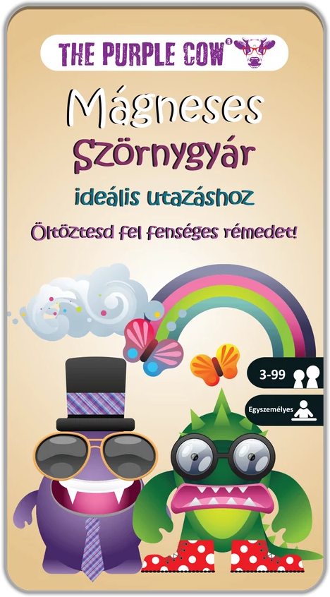 THE PURPLE COW Mágneses szörnygyár társasjáték (771)