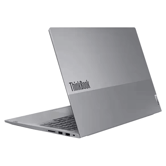 Portátil - Lenovo ThinkBook 16 G6 IRL Profesional, 16" WUXGA, Intel® Core™ i5-13420H, 16GB RAM, 512GB SSD, UHD Graphics, Windows 11 Pro, Gris